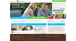 Desktop Screenshot of aidonslesnotres.fr